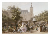Le marché aux fleurs
