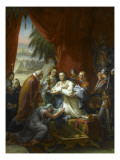 La dernière communion de Saint Louis à Tunis  1270
