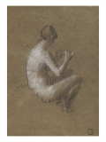 Etude de flûtiste pour Idylle