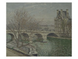 Le Pont Royal et le pavillon de Flore