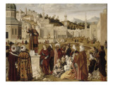 La Prédication de Saint Etienne à Jérusalem