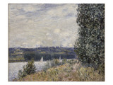 La Seine à la Bouille  coup de vent (1894)