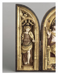 Triptyque de la Trinité  provenant de la clôture d'Augerolles