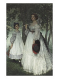 Les deux soeurs ; dit aussi Portraits dans un parc