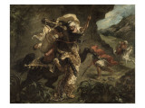 Chasse au tigre