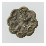 Triton à cheval sur un dauphin