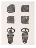 Tombe de la reine Arégonde : garniture de jarretière