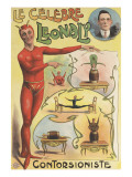 Le célèbre Leonaly  contorsioniste