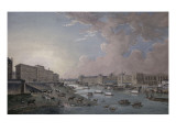 L'hôtel de la Monnaie et le Louvre  vus du pont Neuf