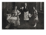 Trio Traversa Potpourri-Akrobaten und Ikarische Spiele auf Händen (1912)