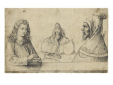 Trois figures sur une seule feuille