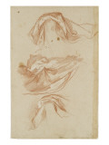 Trois études de draperie