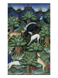 Traité de fauconnerie et de vénerie avec la devise et l'emblème du duc de Sforza