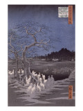 Les feux des renards à la veille de la Saint Sylvestre sous l'Arbre d'Ôji