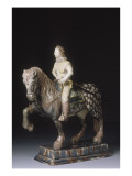 Le Dauphin  futur Louis XIII à cheval