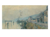 La Seine  un bac