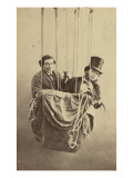 Les frères Godard en ballon