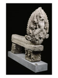 Extrémité de balustrade à garuda et naga