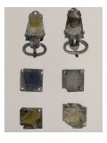 Tombe de la reine Arégonde : garniture de jarretière