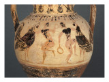 Amphore tyrrhénienne à figures noires
