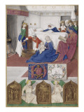 Le Livre d'Heures d'Etienne Chevalier : Les Suffrages des Saints  Naissance de saint Jean-Baptiste