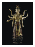 Le bodhisattva Avalokitesvara à huit bras