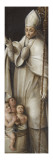 Deux panneaux : Donatrice en prière et saint Nicolas