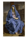 La Vierge de douleur au pied de la croix