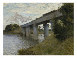 Le pont du chemin de fer à Argenteuil (Val d'Oise)