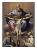 La Trinité avec saint Pierre et saint Bernardin