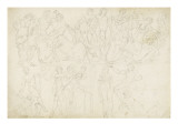 Deux frises de composite à l'antique