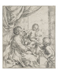 The Virgin  the Infant Jesus and Saint Jean-Baptiste