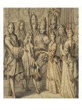 La cérémonie du mariage du duc de Bourgogne