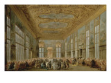 Le Doge de Venise offre à déjeuner aux ambassadeurs