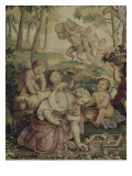 La Galerie de Saint-Cloud Le printemps ou le mariage de Flore et de Zéphyr