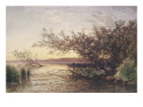 La Camargue  coucher de soleil