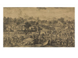 Les conquêtes de l'empereur Qianlong en Hautes Asie : combat d'Oroï Jalalu