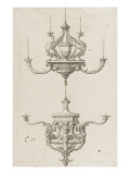 Deux chandeliers