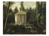Le Temple de l'Amour dans le parc de Malmaison