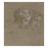 Deux têtes de jeunes filles