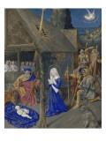 Le Livre d'Heures d'Etienne Chevalier : Les Heures de la Vierge  La Nativité  Adoration des bergers
