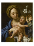 L'Enfant Jésus désignant à la Vierge les fleurs de la Passion