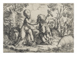 L'enfant Jésus et Saint Jean-Baptiste