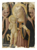 La Vierge et l'Enfant avec deux anges