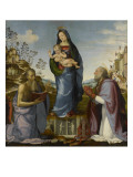 La Vierge et l'Enfant entre Saint Jérôme et Saint Zénobe