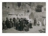Le mur des lamentations à Jérusalem