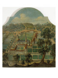 Top-Of-Door Map of the Abbey of Port-Royal-Des-Champs