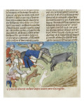 Le Livre de la chasse de Gaston Phébus : la courre du sanglier