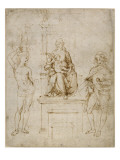 La Vierge et l'Enfant en trône entre saint Sébastien et saint Roch