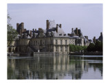 L'étang et les bâtiments de la cour de la Fontaine